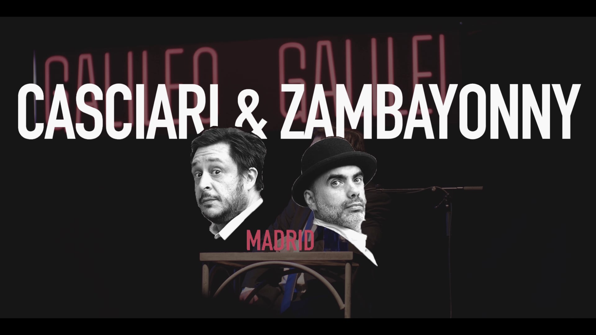 TRAGEDIAS - Hernan Casciari y Zambayonny  en Madrid