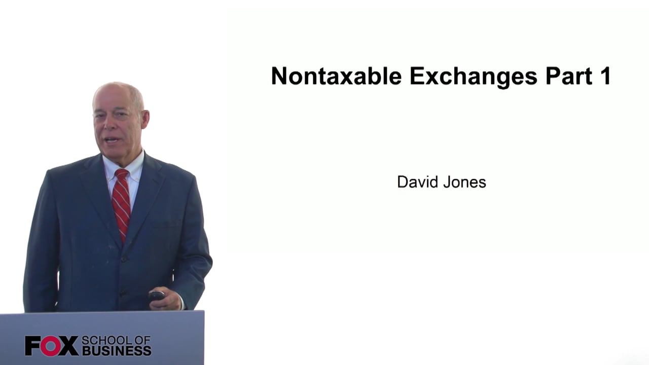 NonTaxable Exchanges Part 1