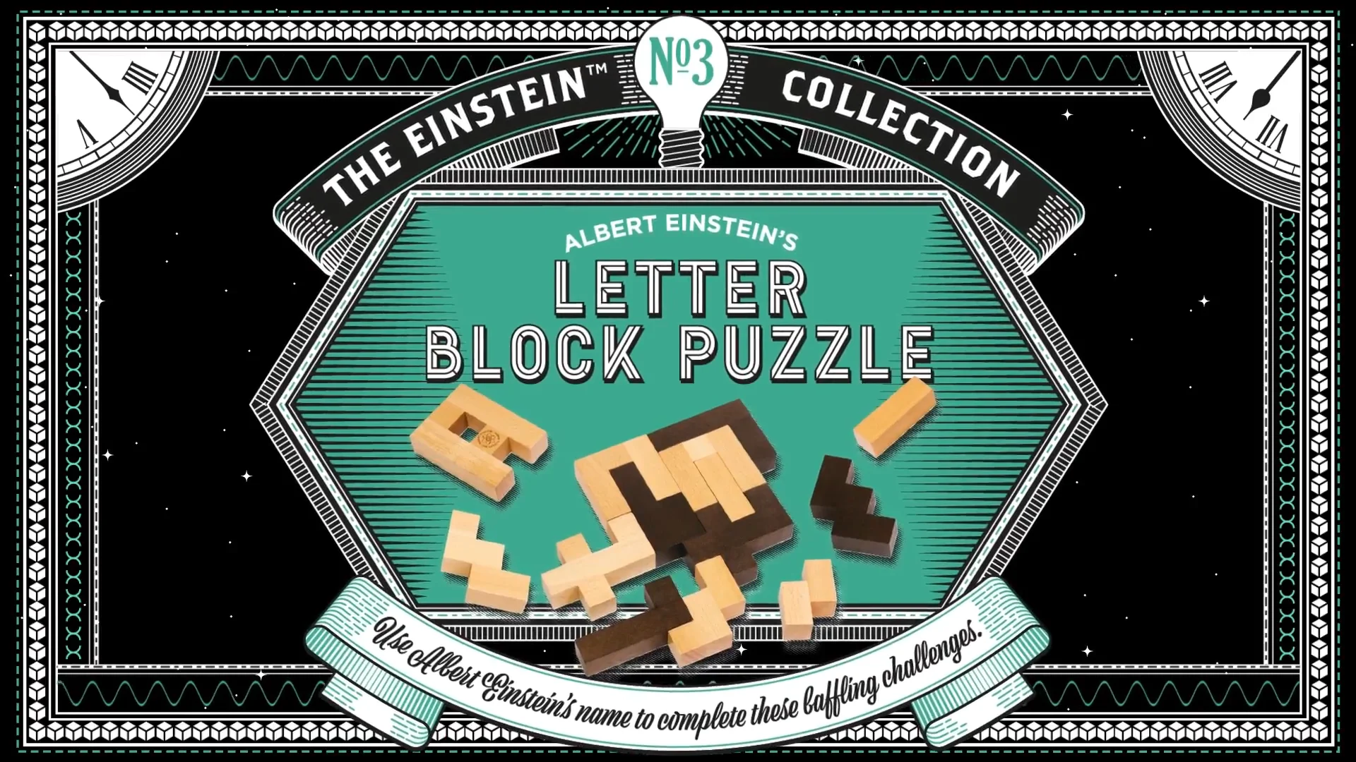 Letter block puzzle store einstein