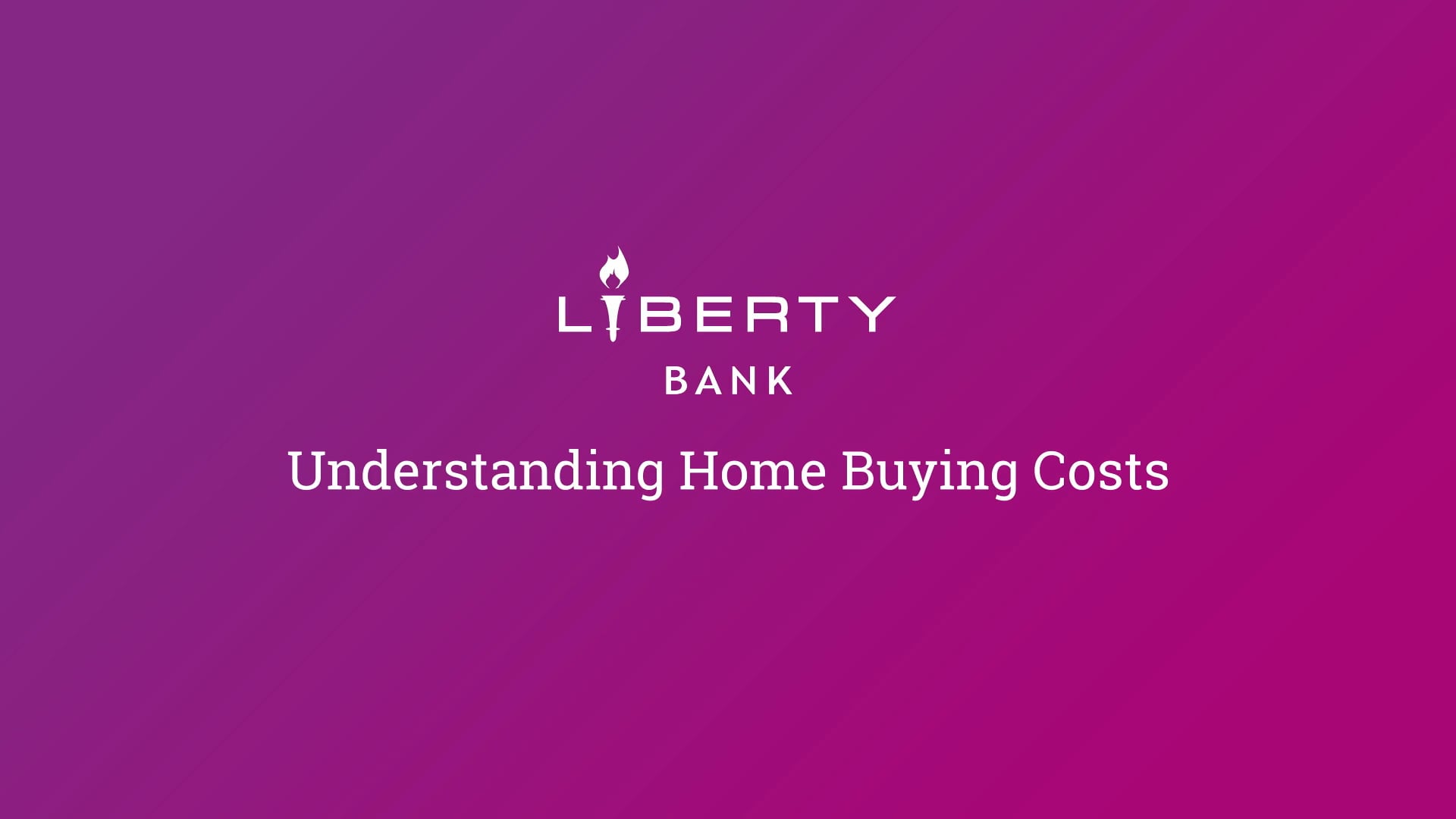 Liberty Bank Educational Video Home Buying on Vimeo