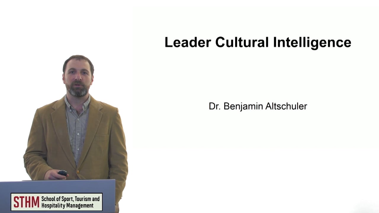 Leader Cultural Intelligence