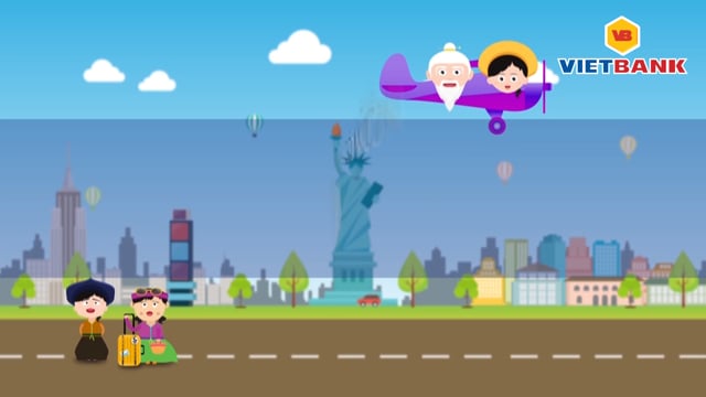 Video 2D animation - Chương trình khuyến mãi Vietbank - Tấm Cám