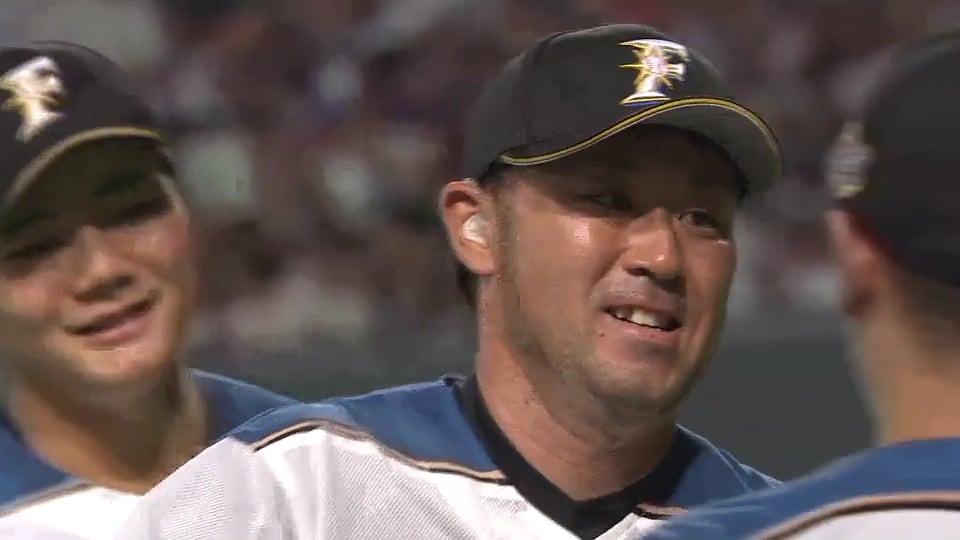 【7回表】「サイレントK」が有終の美!! ファイターズ・石井裕 現役ラスト登板を無失点で締める!! 2018/9/30 F-L