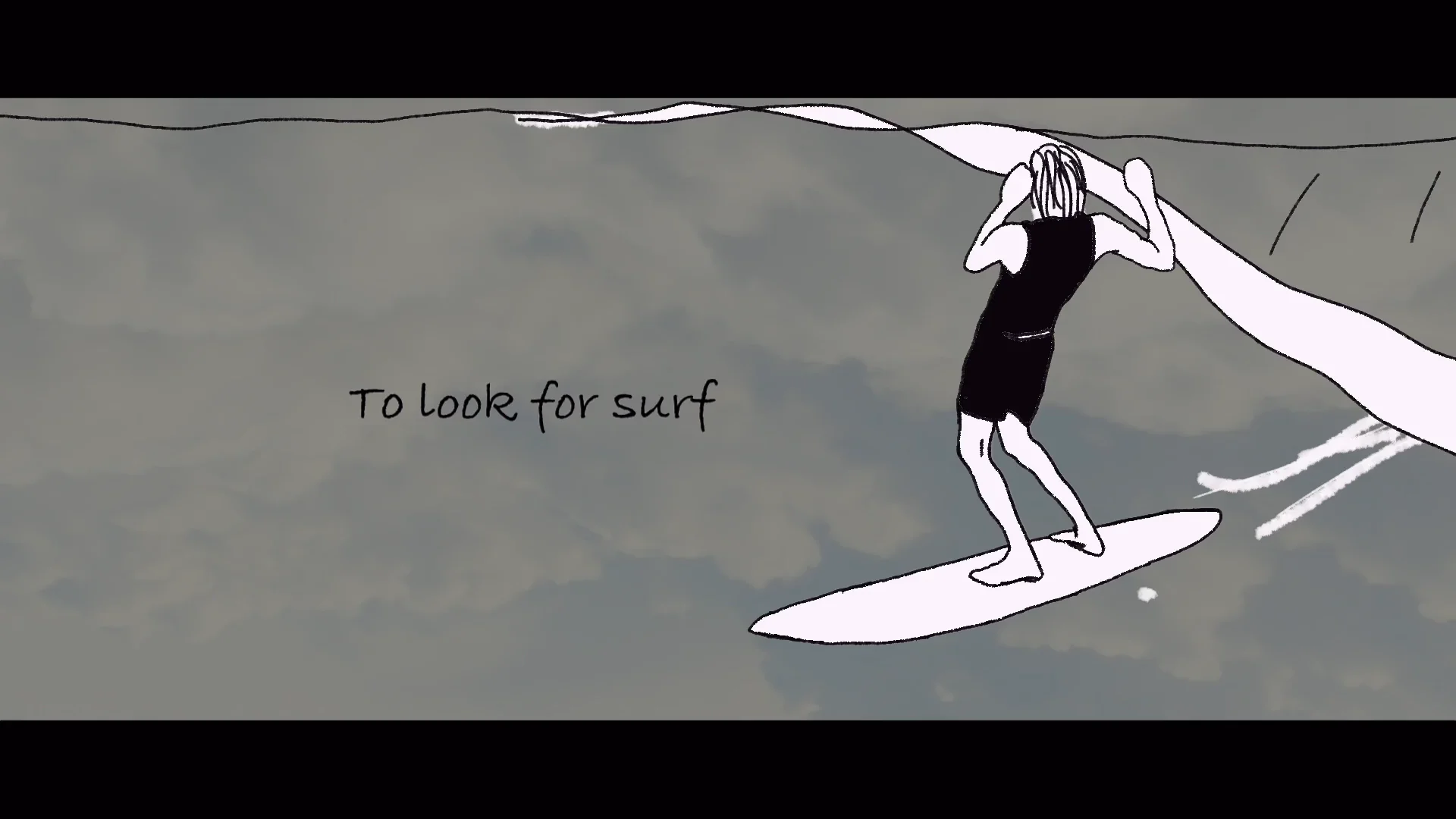 海外で話題のサイケなサーフアニメーション動画「whale tail」 | THE