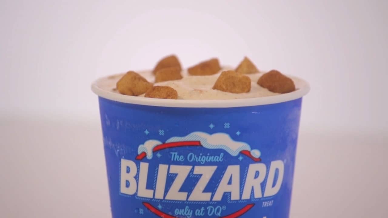 Dairy Queen Snickerdoodle Cookie Dough Blizzard on Vimeo