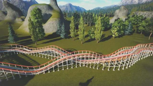 RollerCoaster Tycoon World Gameplay Part 1 - Building a 100 MPH Floorless  Coaster 
