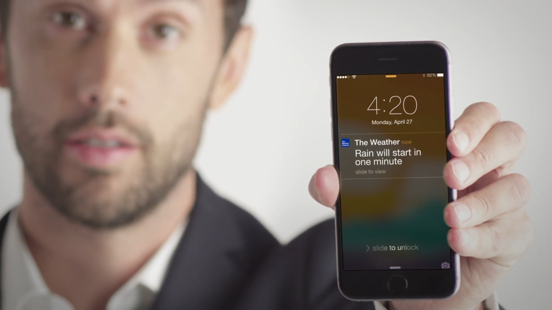 RealTime Rain Alerts With The Weather Channel App on Vimeo