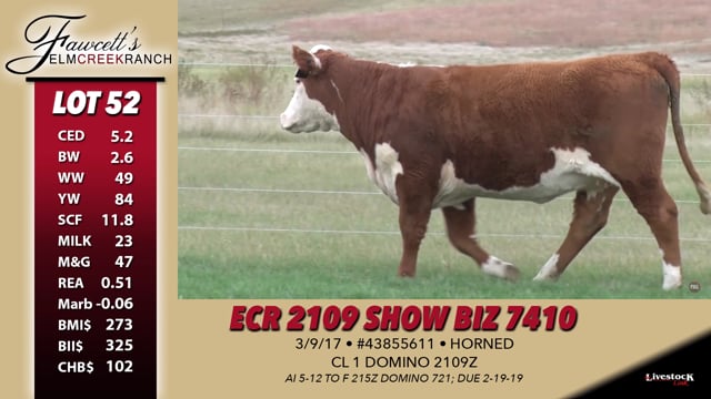 Lot #52 - ECR 2109 Show Biz 7410
