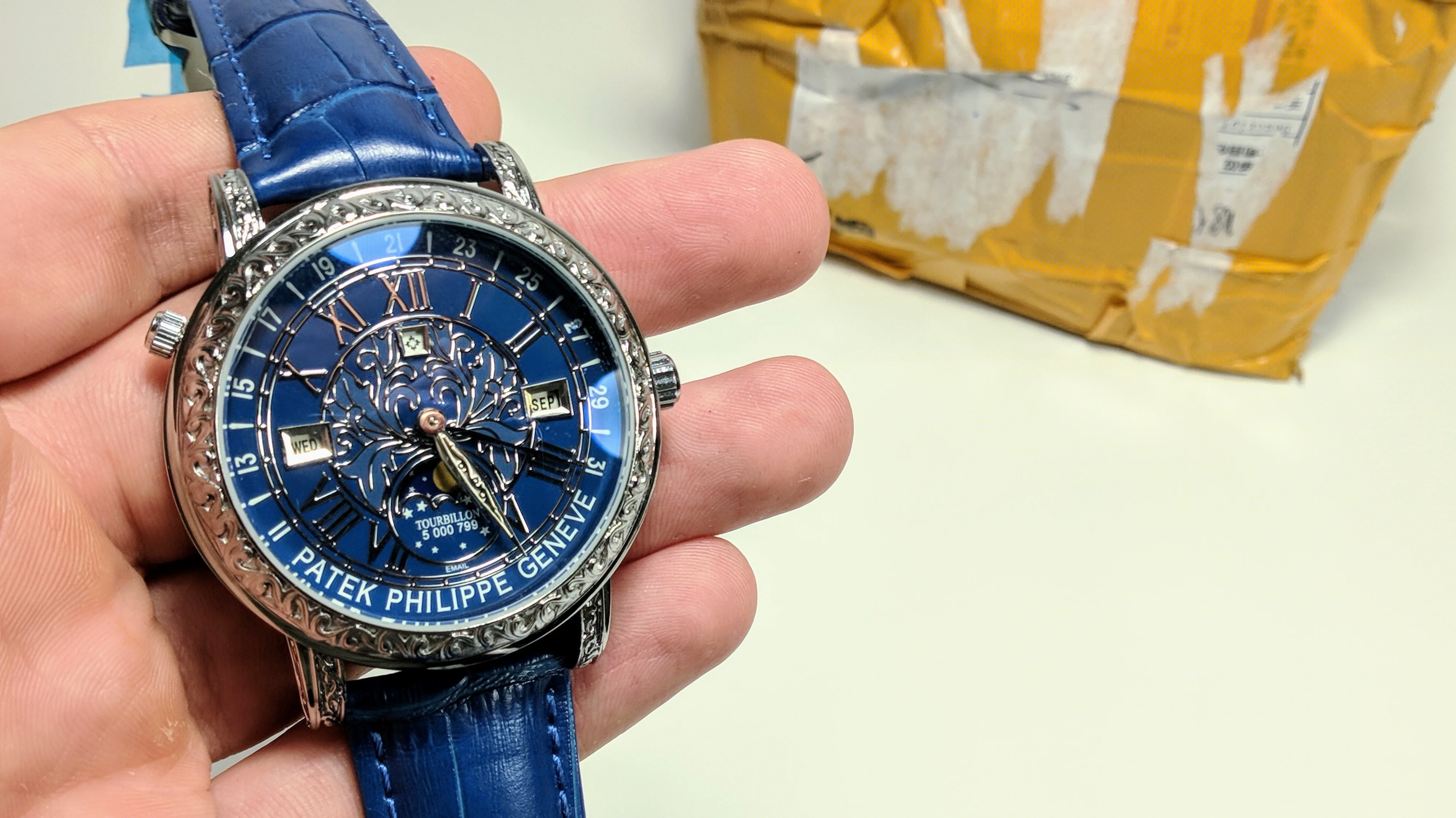 Patek philippe sky moon on sale replica