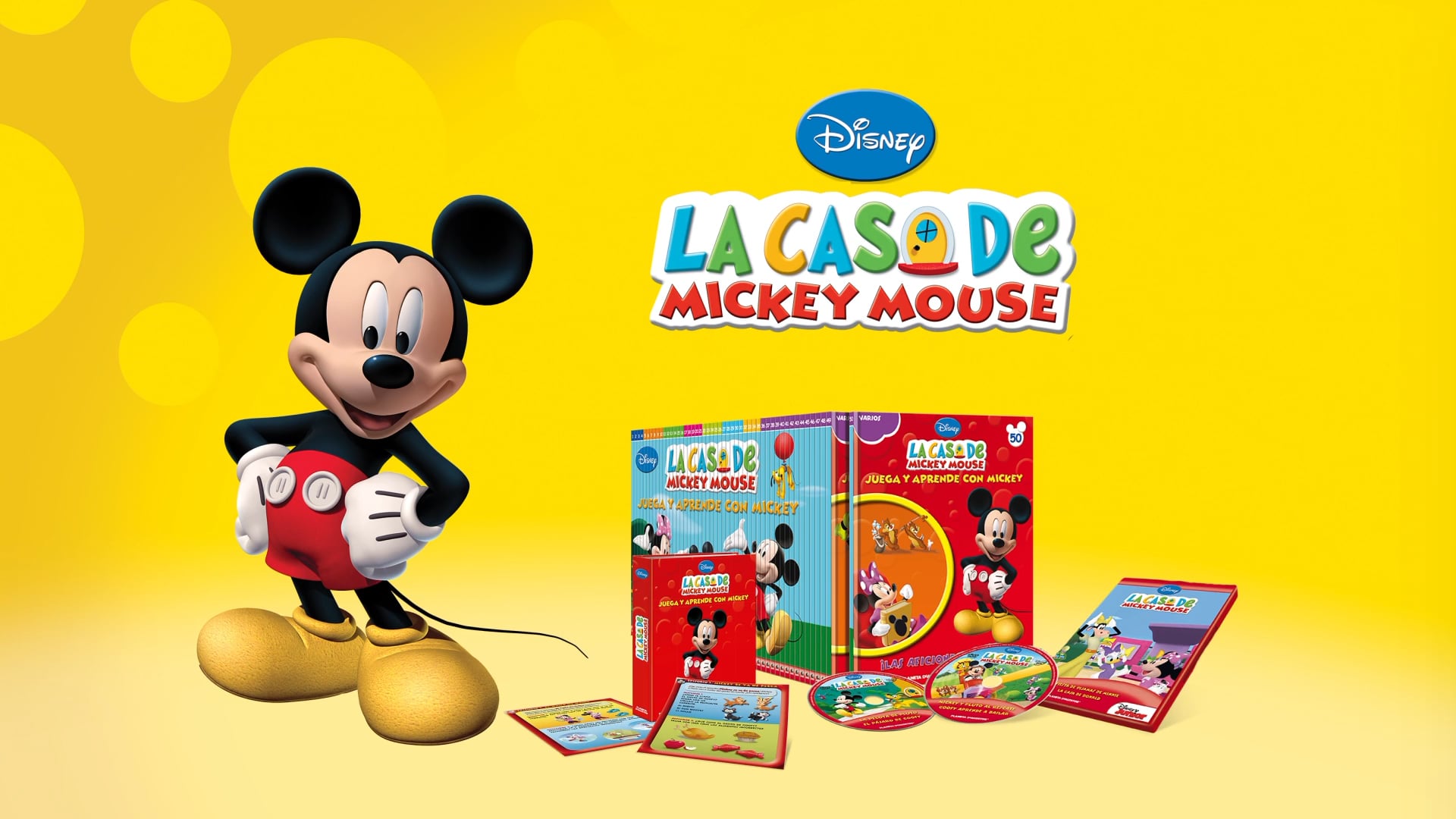 La casa de Mickey Mouse. Patrocinio TV