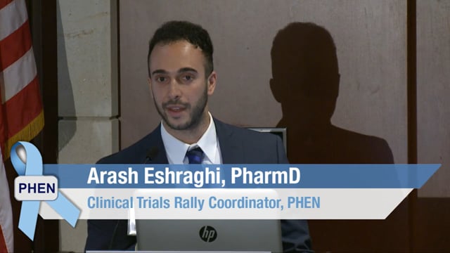 PHEN Clinical Trials Rally with Dr. Arash Eshraghi