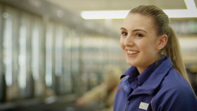 Meet one of our store assistants