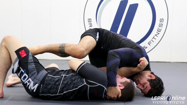 Butterfly Guard Arm Drag Attempt to Butterfly Sweep to Triangle Choke