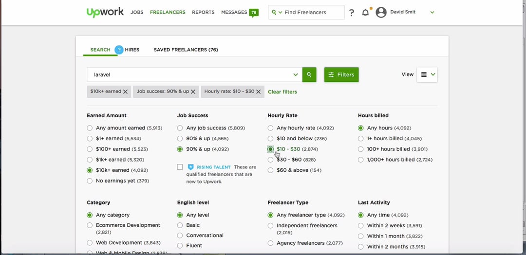 Upwork Filters on Vimeo