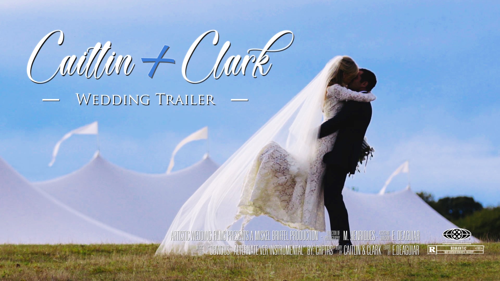 Allen Farm Weddings // Caitlin & Clark's Wedding Trailer // Martha's Vineyard Wedding