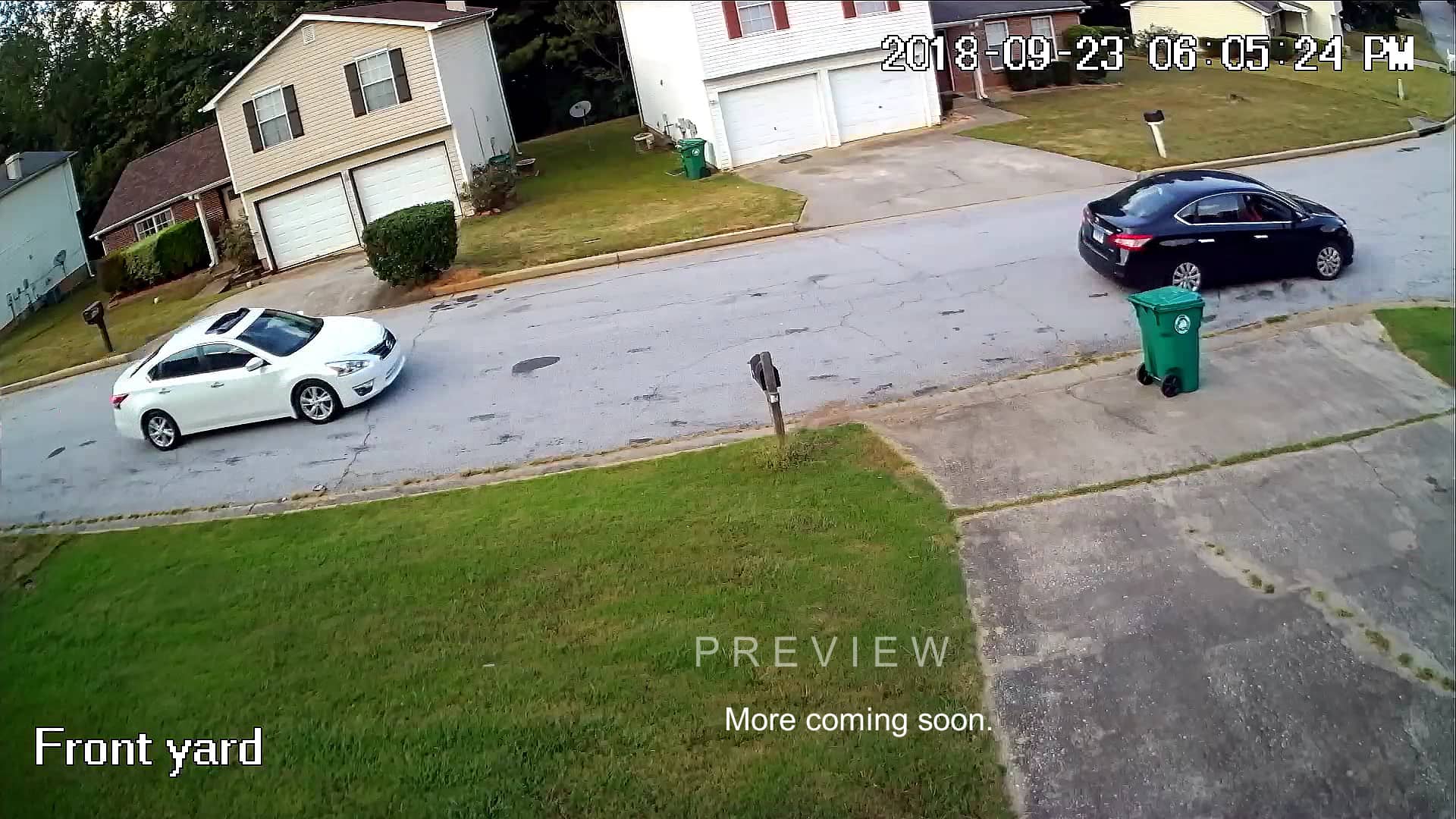 Neighbors littering near our yard from September 23 2018 on Vimeo