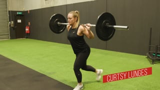 Curtsy Lunges