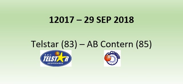 N2H 12017 Telstar Hesperange (83) - AB Contern (85) 29/09/2018