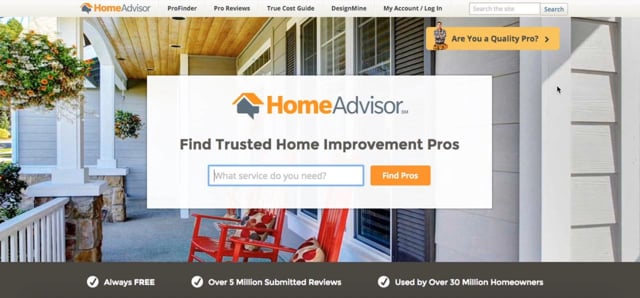 HomeAdvisor | Pro Sign Up & Profile Creation Flow — Jennifer Brennan