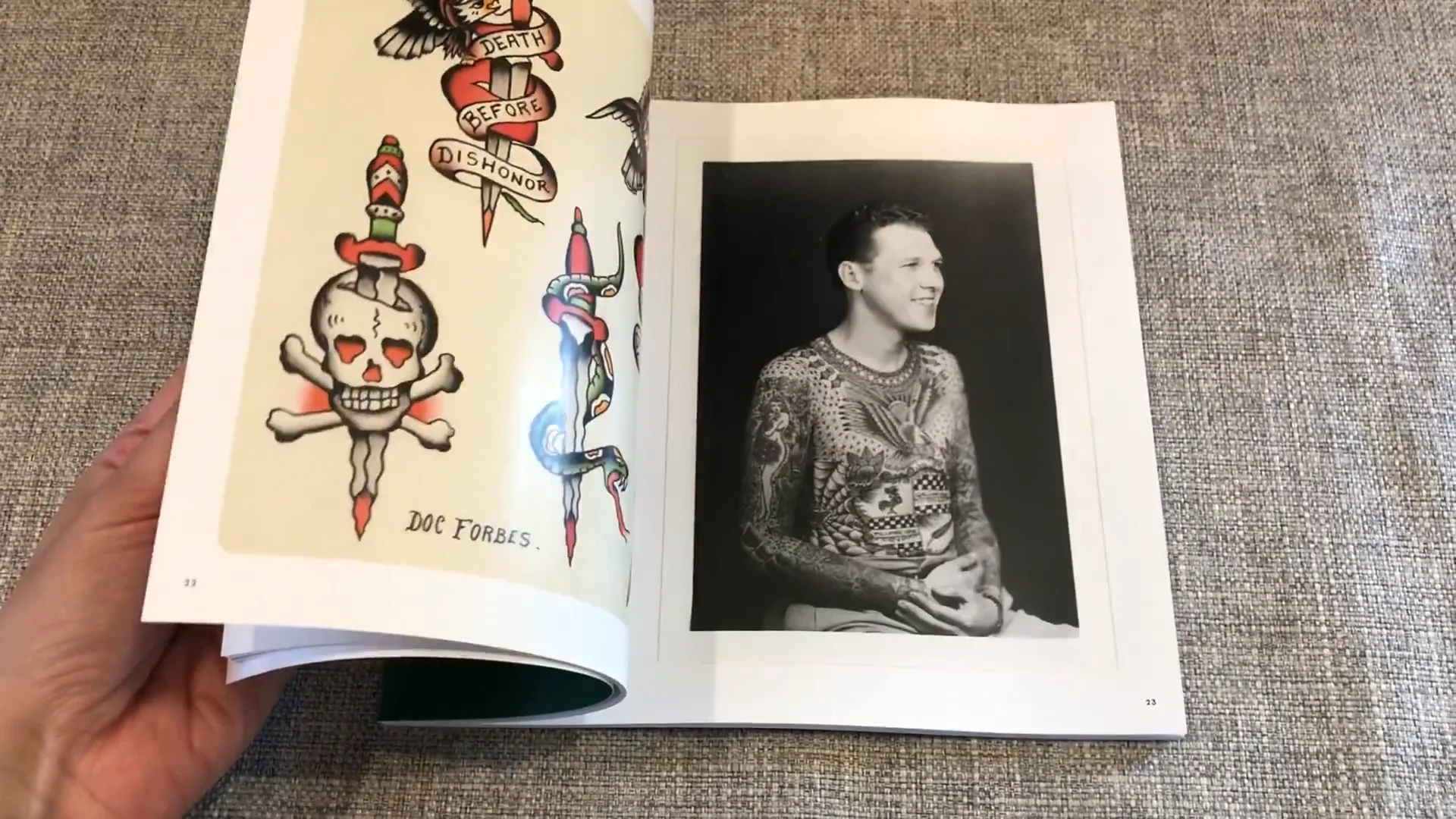 Vintage Tattoo Stencils from the Skuse Archive on Vimeo