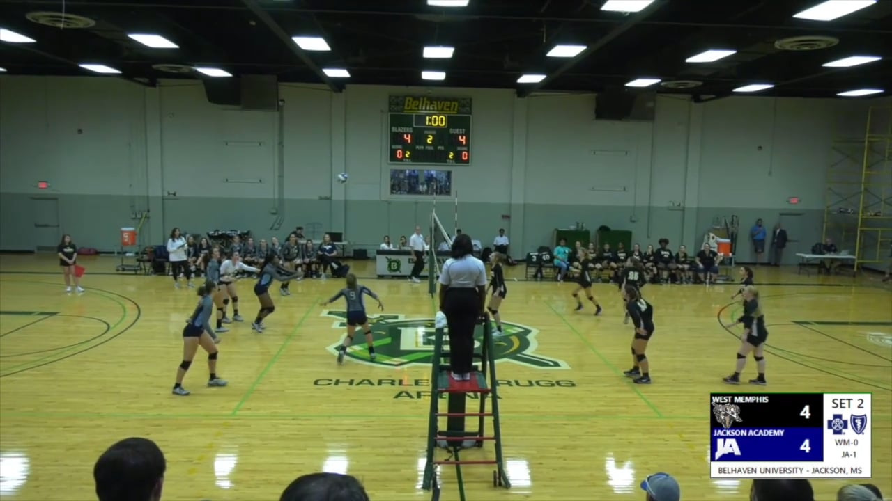 MAIS-Volleyball-2018-Game 5- Jackson Academy vs West Memphis