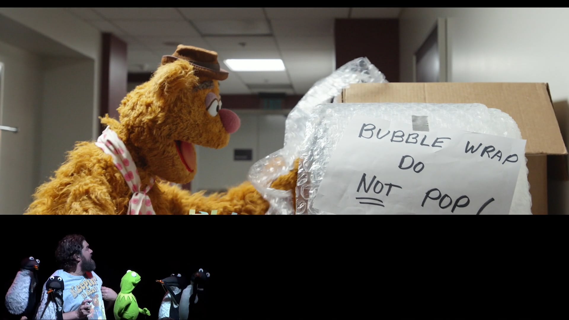 LIVE AT THE O2 - The Muppets - FOZZIE COMEDY RECORD