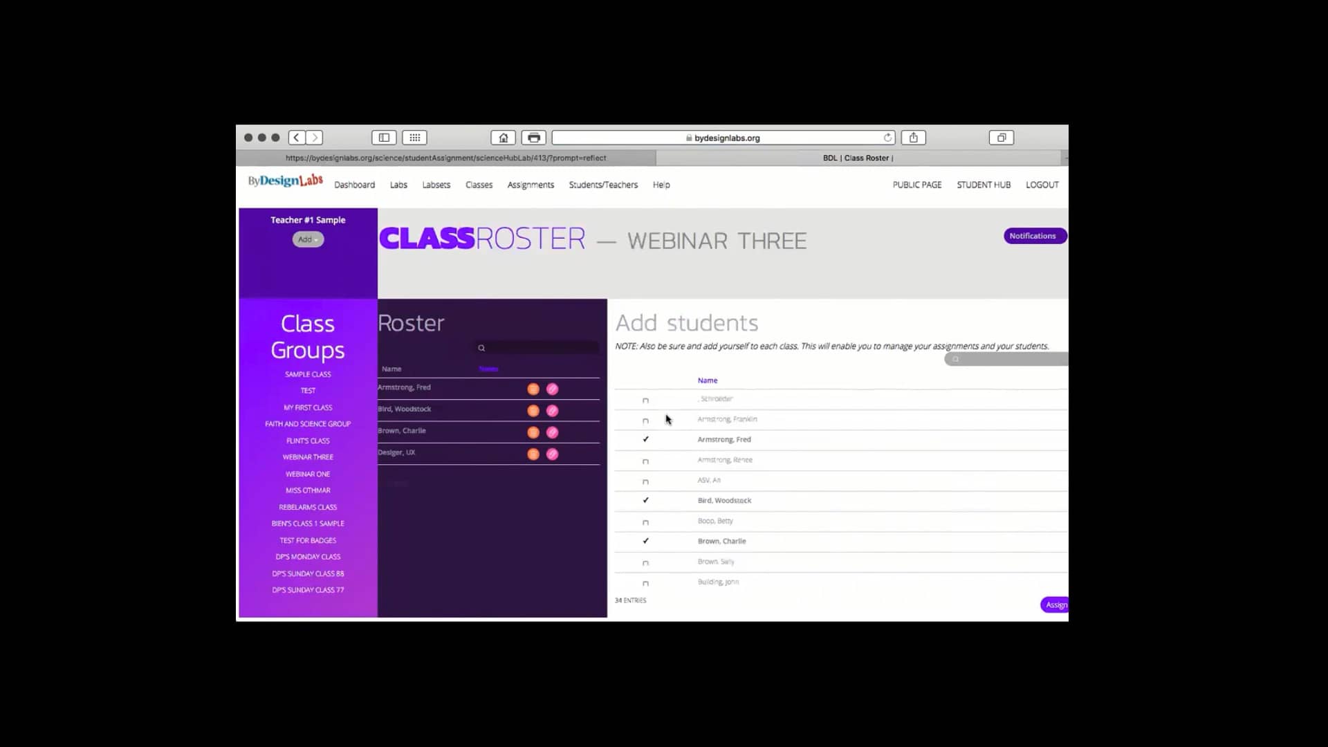 Webinar Walkthrough on Vimeo