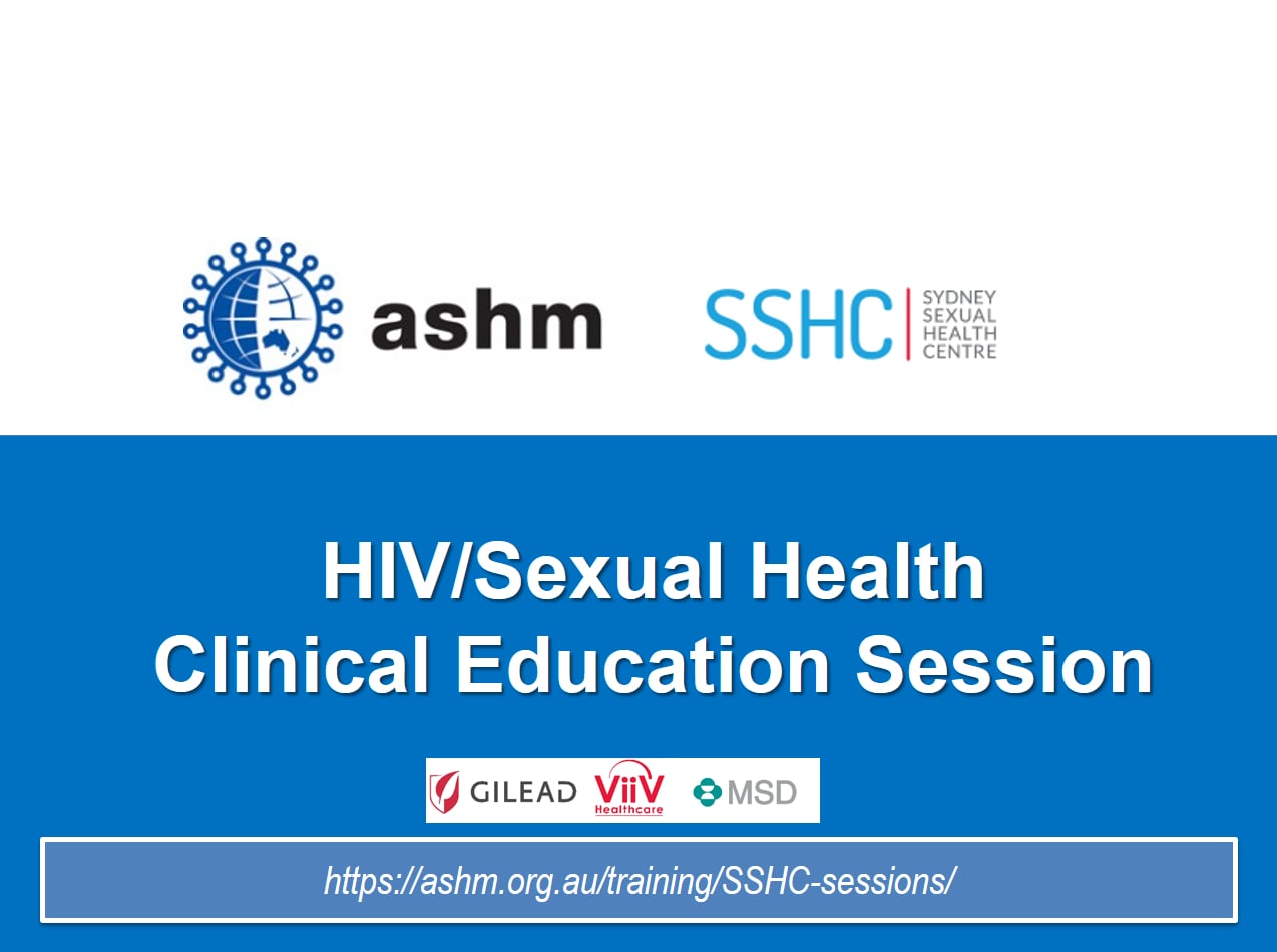 2018 ASHM SSHC JC CES A Prof Bradley Forssman Dr Bridget Haire SIN PrEP 3 October 2018