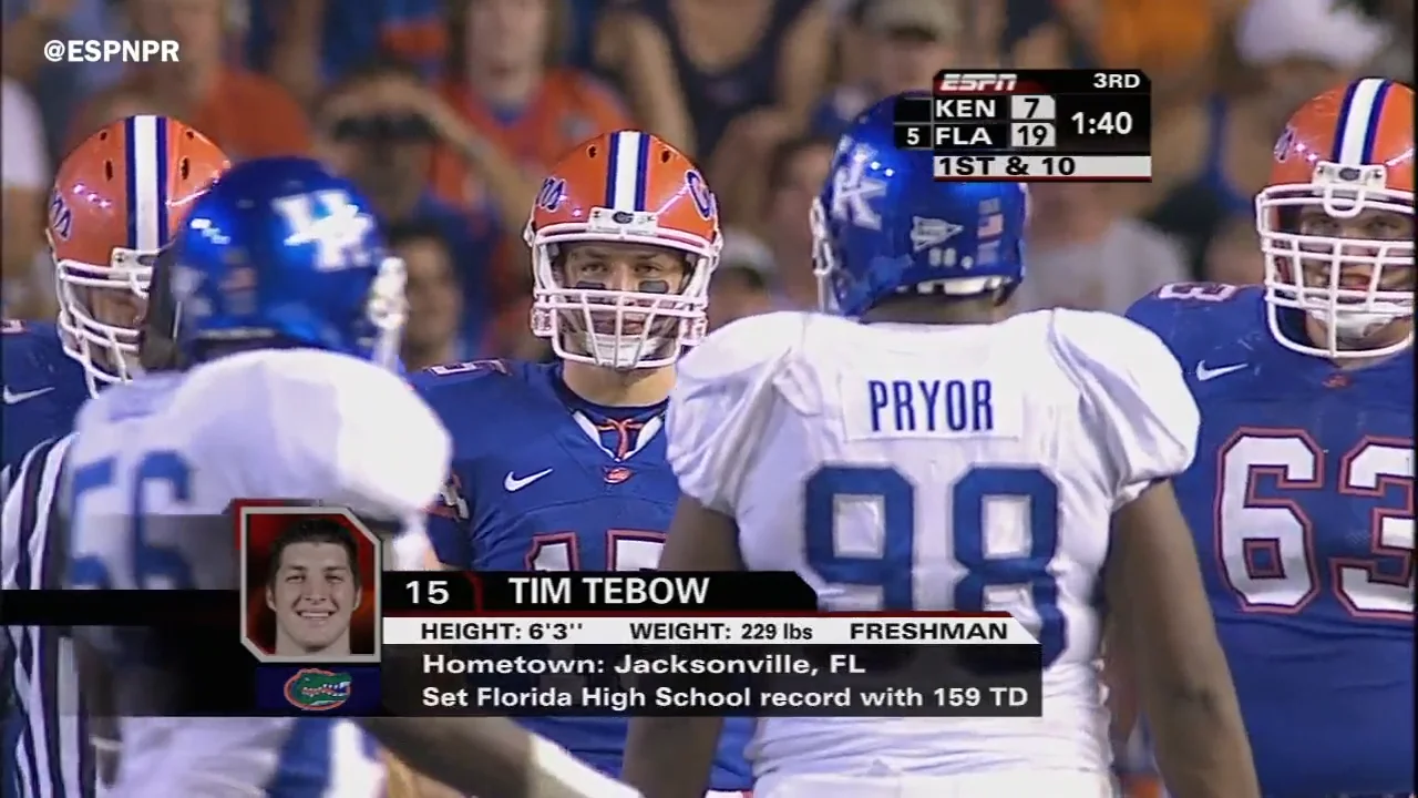 TBT: Tim Tebow 2006 on ESPN on Vimeo