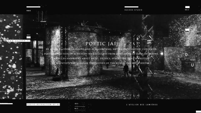 "Poetic AI Exhibition" submitted by Ouchhh Studio