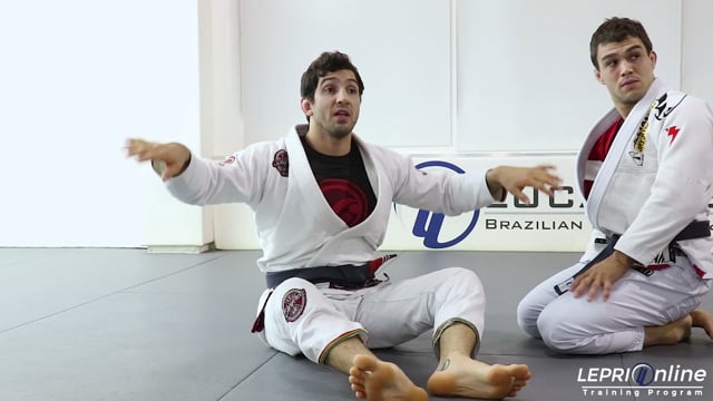 Half Guard Transition to Closed Guard