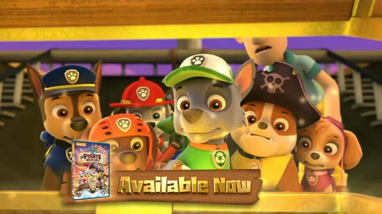 Paw patrol best sale pirate dvd