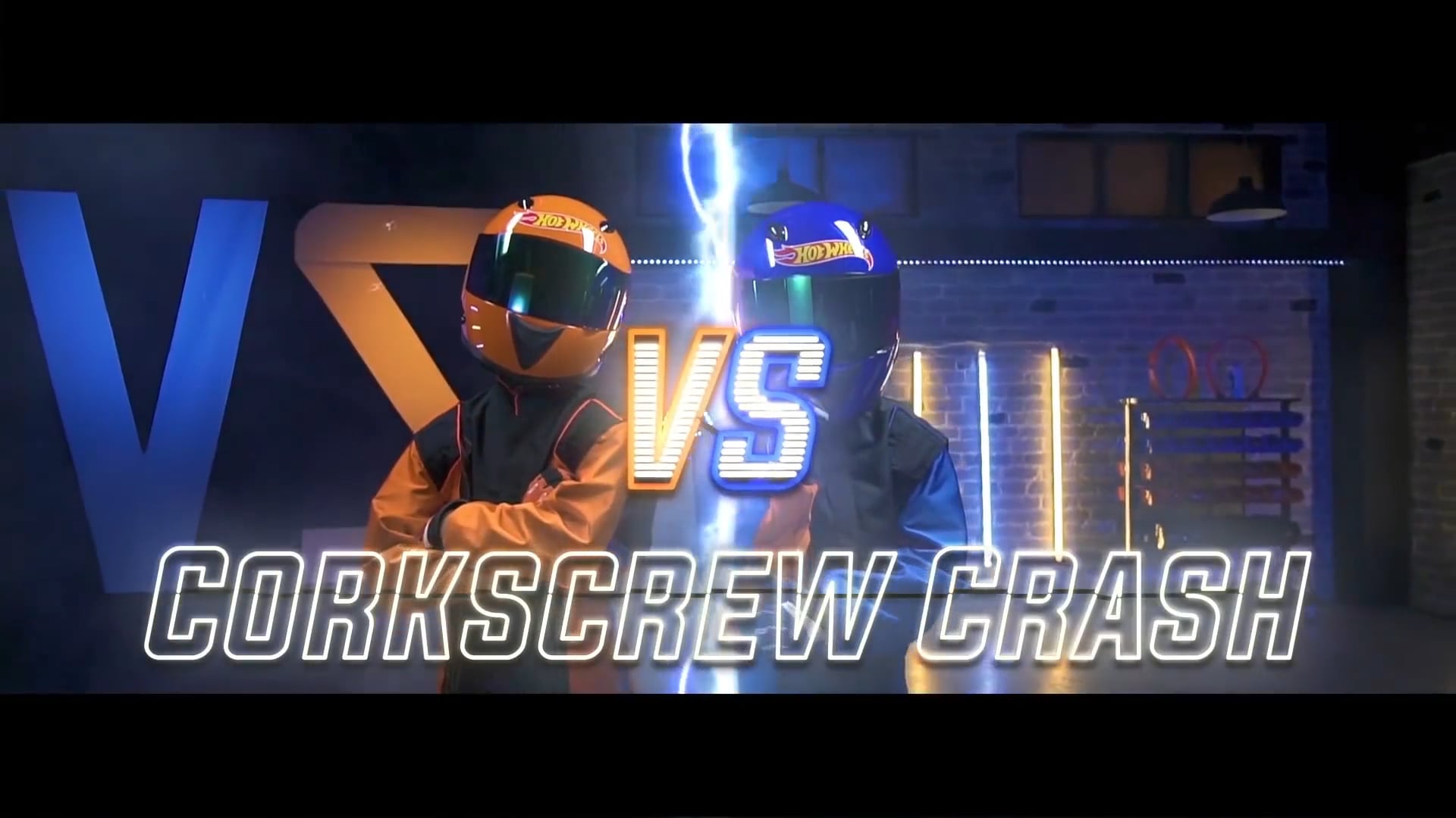 Corkscrew Crash video thumbnail for Hot Wheels - Vs