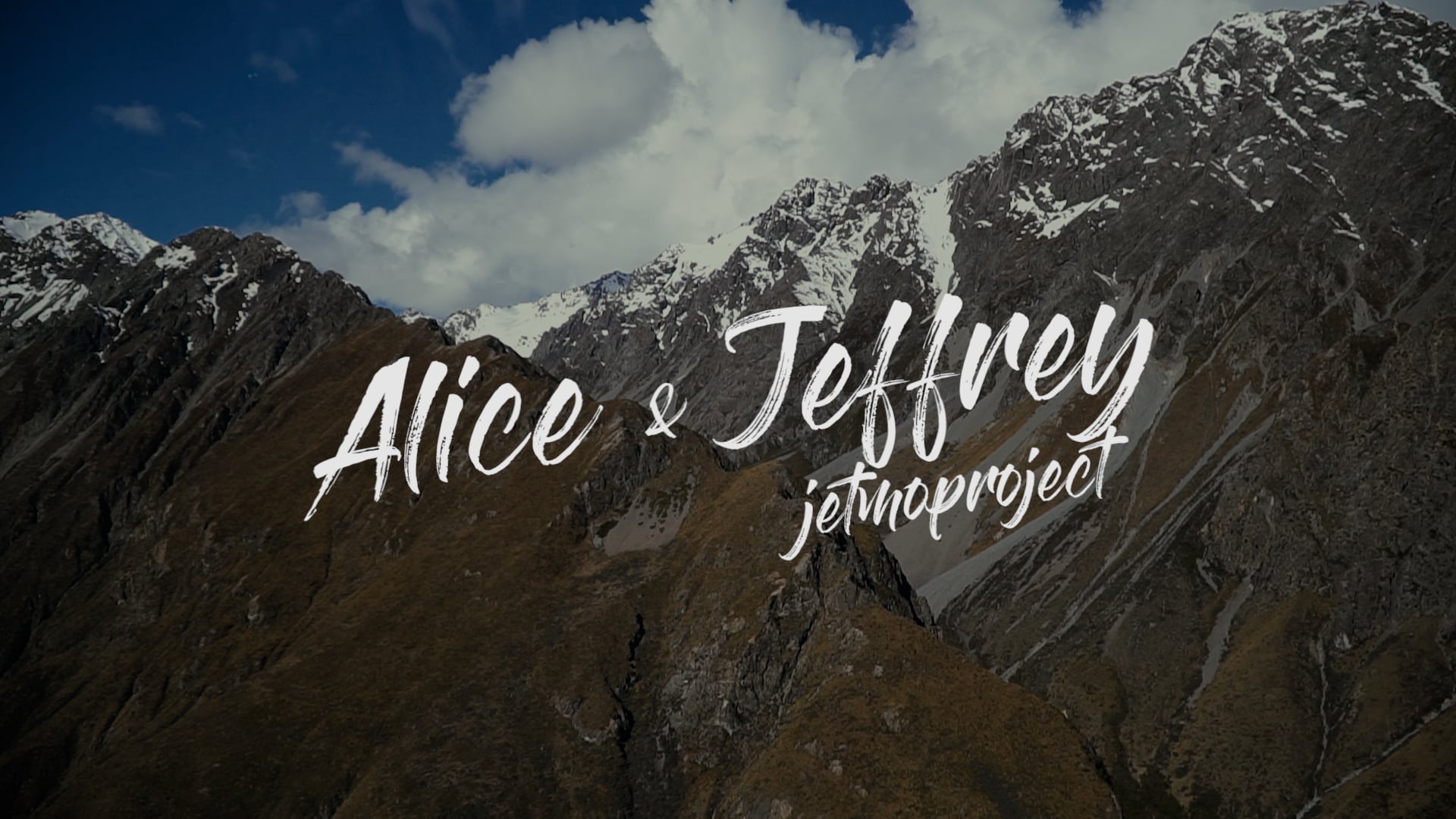 New Zealand Pre Wedding Film - Alice & Jeffrey