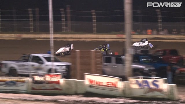 10/5/18 POWRi Lucas Oil War Sprint Car League at Jacksonville Speedway