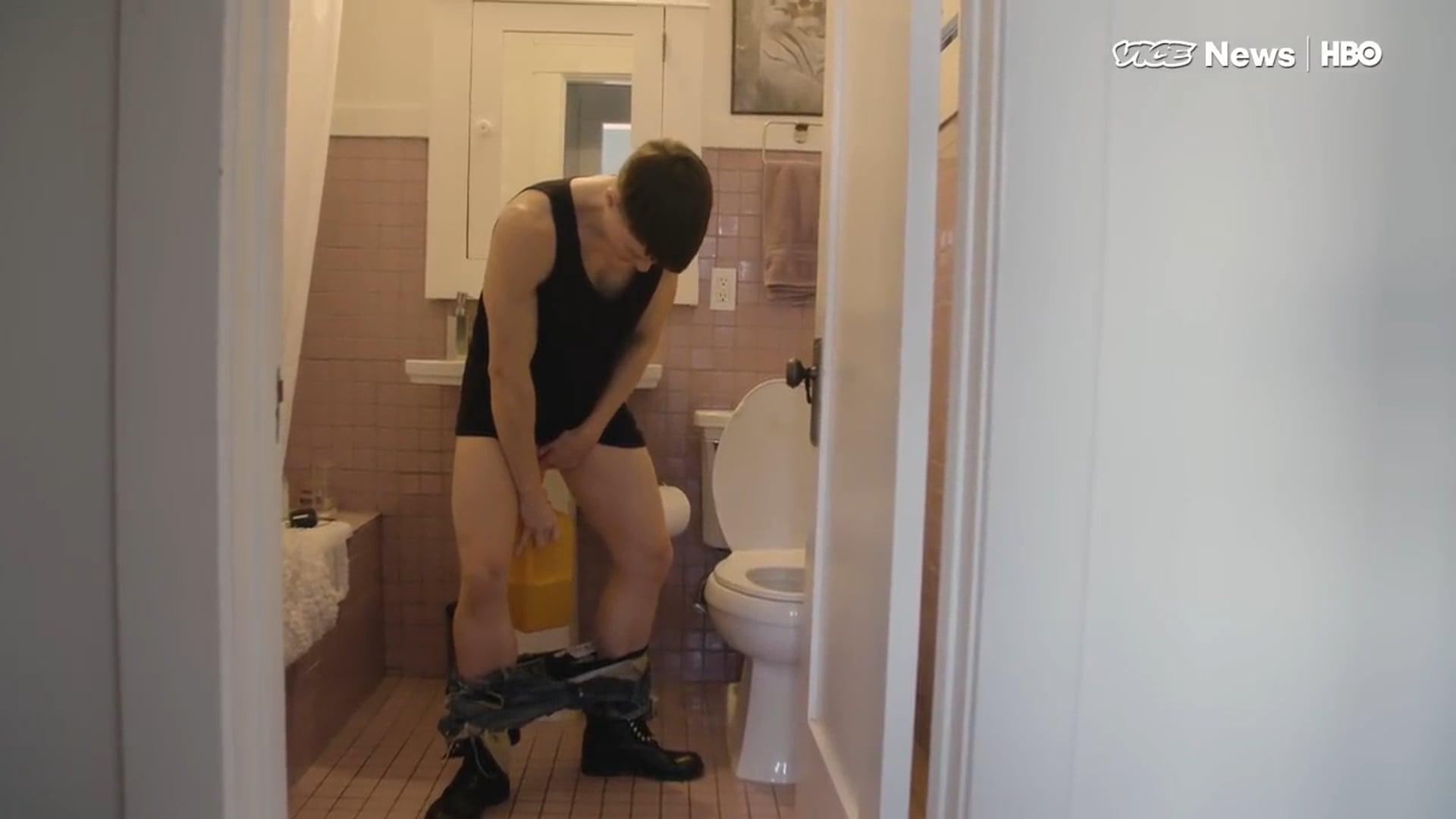 This Trans Artist Collected 200 Gallons Of Urine To Protest Trump