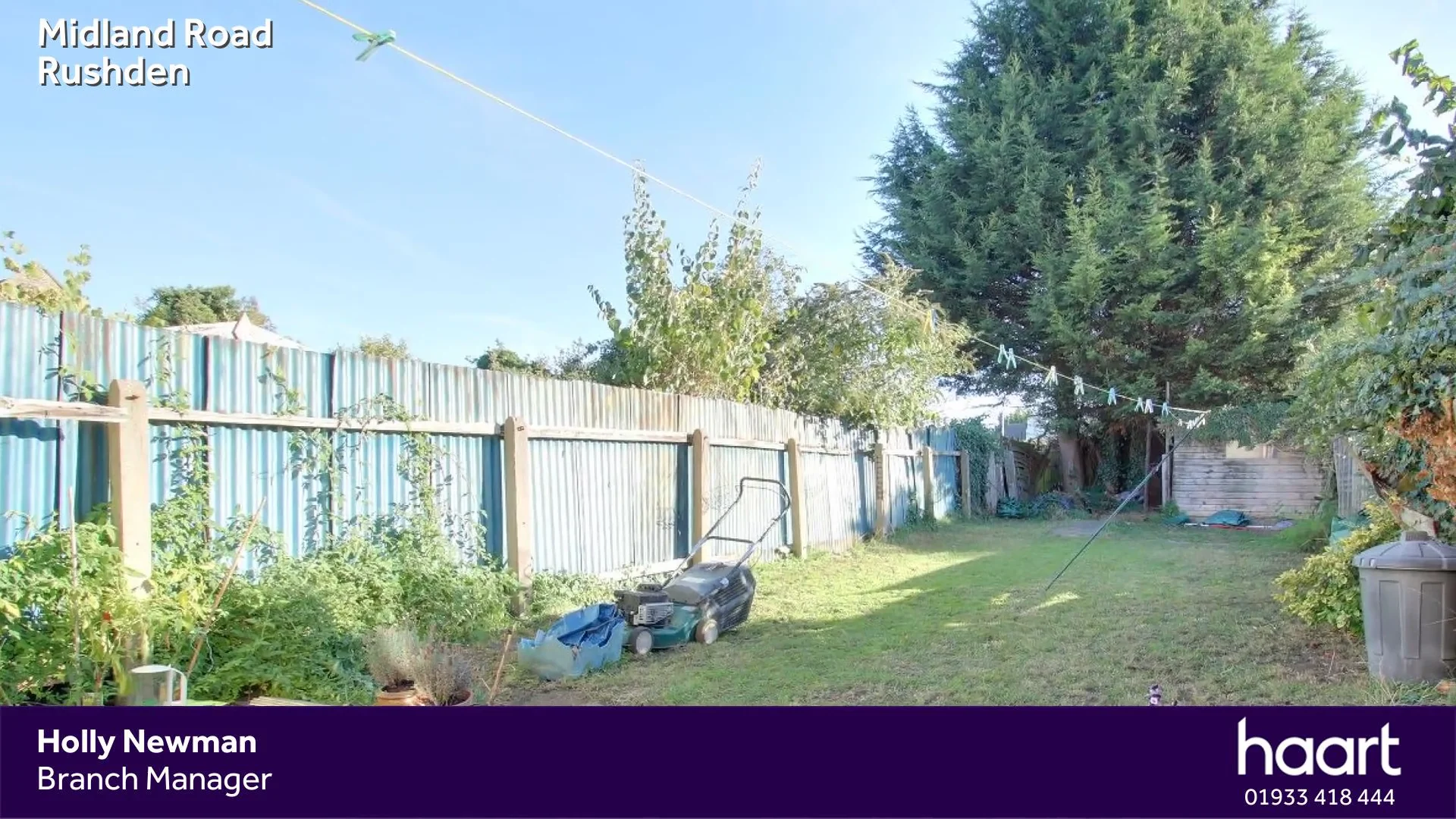 Rushden, 2 Bed Mid Terraced House in Midland Road, Rushden on Vimeo