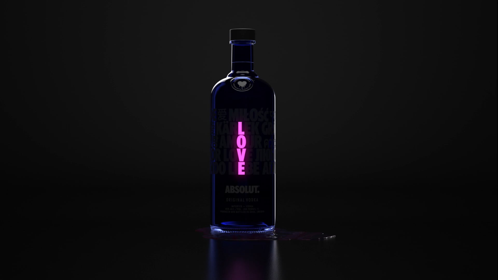 Absolut A Drop of Love