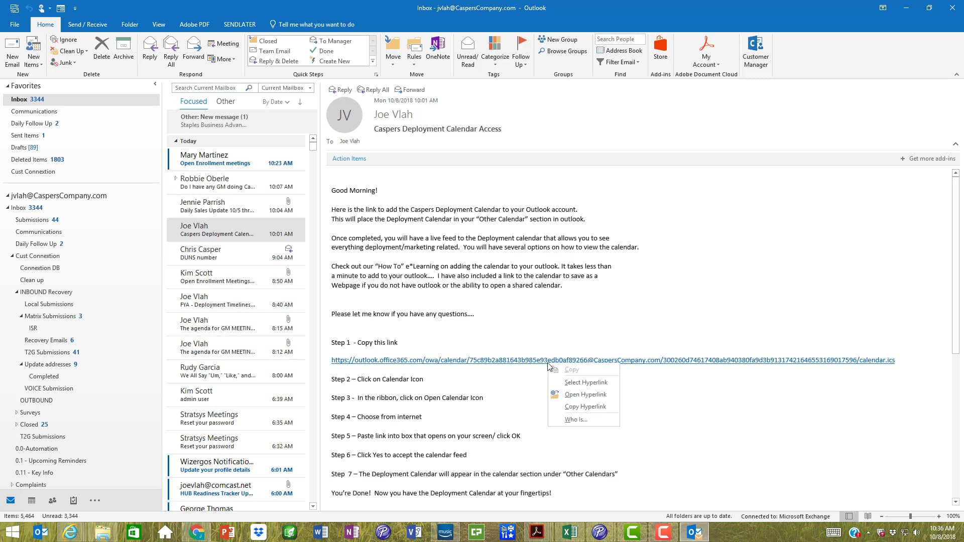 Outlook Add Shared Calendar eLearning on Vimeo