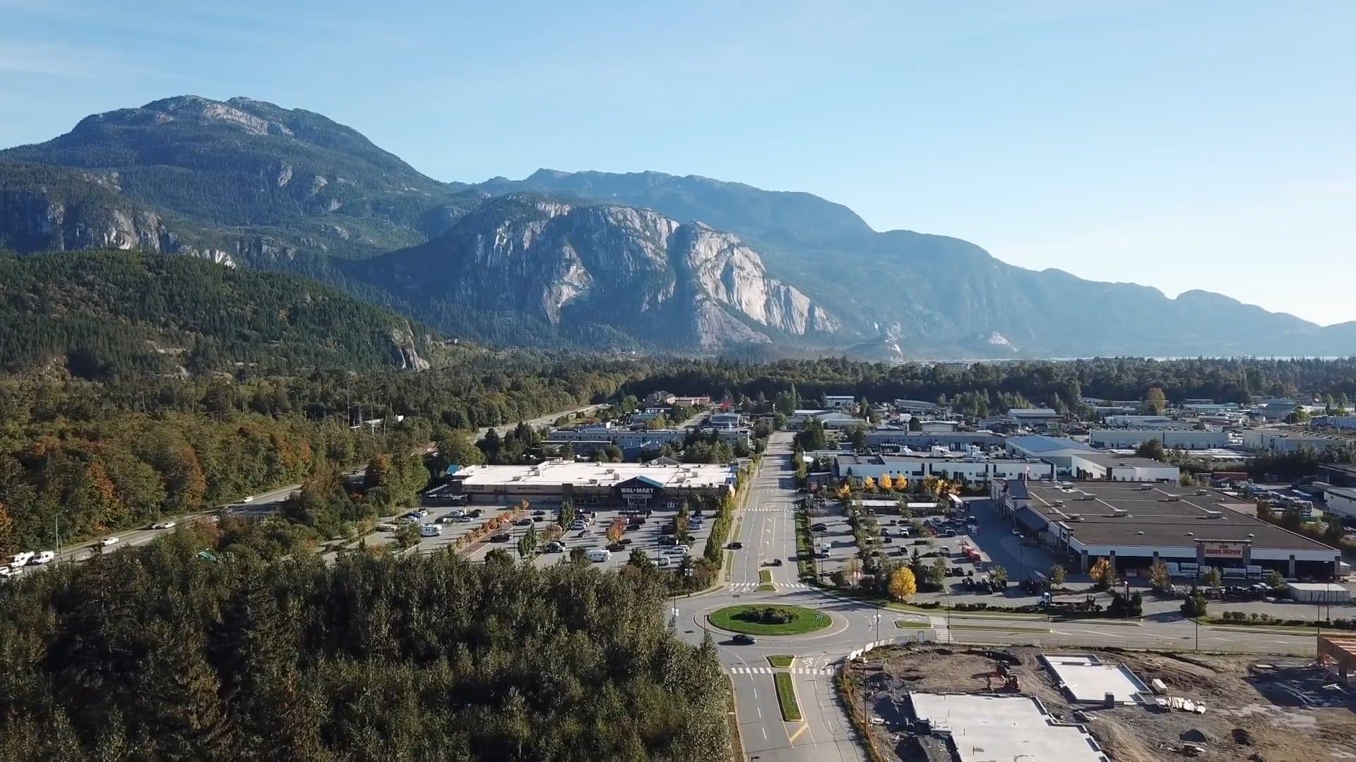 Squamish River Estuary, Garibaldi, SkyRidge, Stawamus Chief, Industrial Park (Ventana), Garibaldi, Squamish, British Columbia