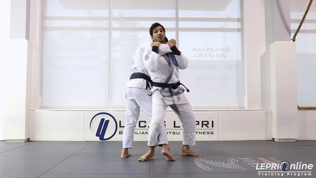 Headlock Defense from Behind to Leg Bump Takedown to Armbar