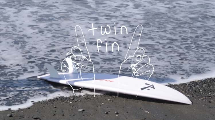 PAMA DAVIES X RUSTY TWIN FIN Slop to Slab