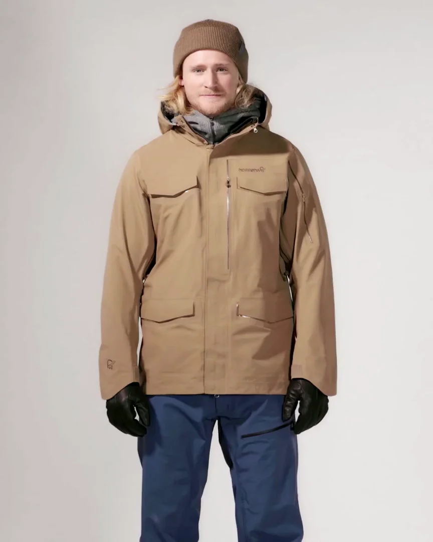 100 NORRONA ROLDAL GORE-TEX JACKET (M) - スノーボード