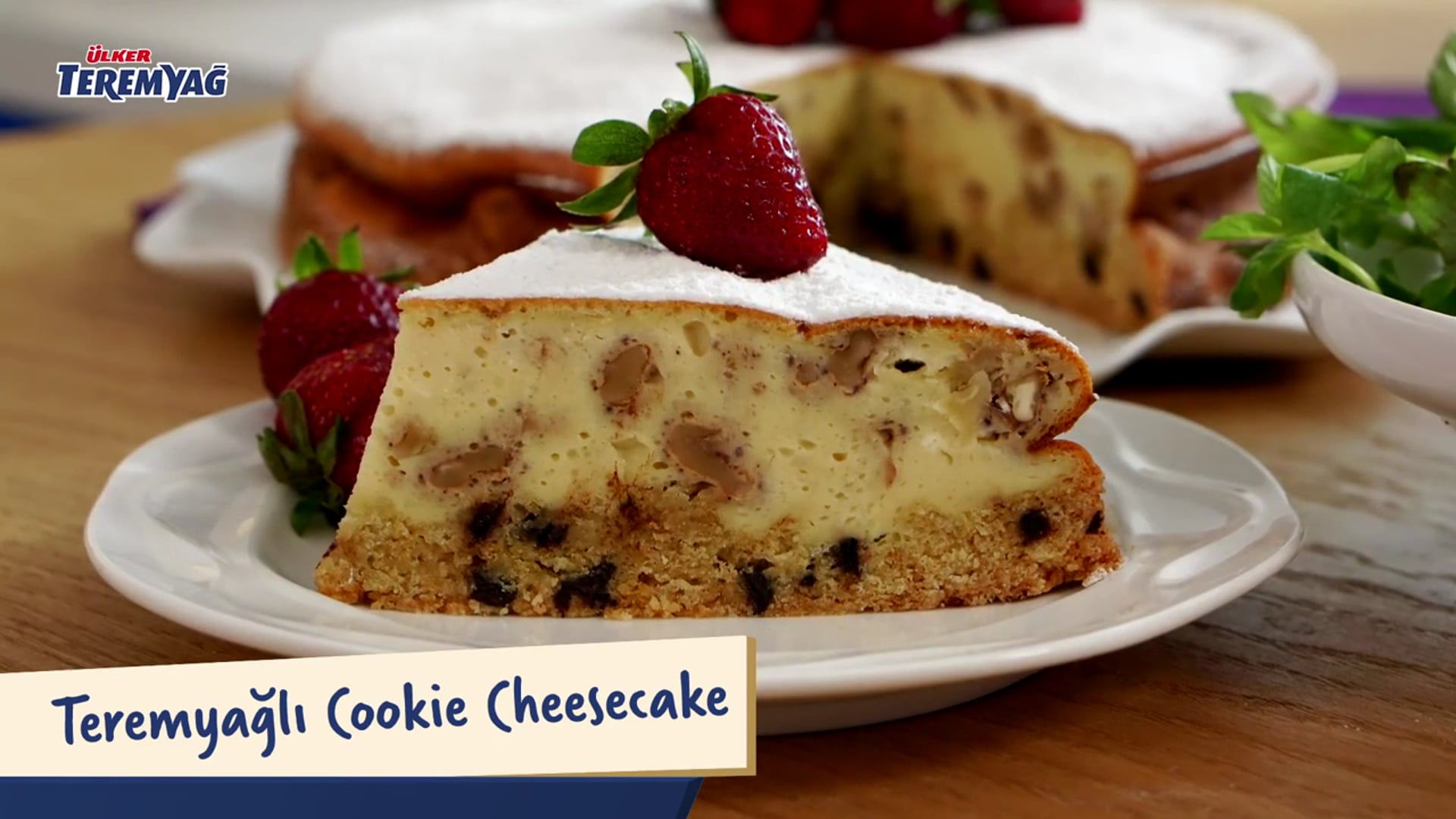 Ahmet Sonmez- Ulker Teremyag- "Dokturen Tarifler" -Cookie Cheesecake