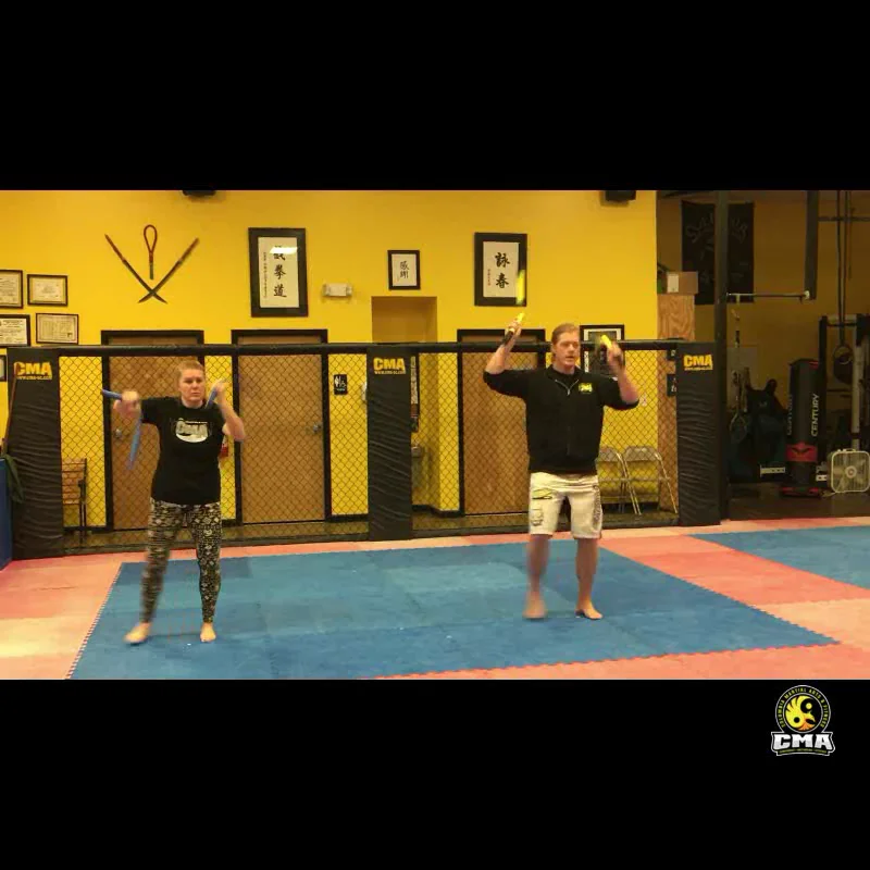 Double Nunchuck Form on Vimeo