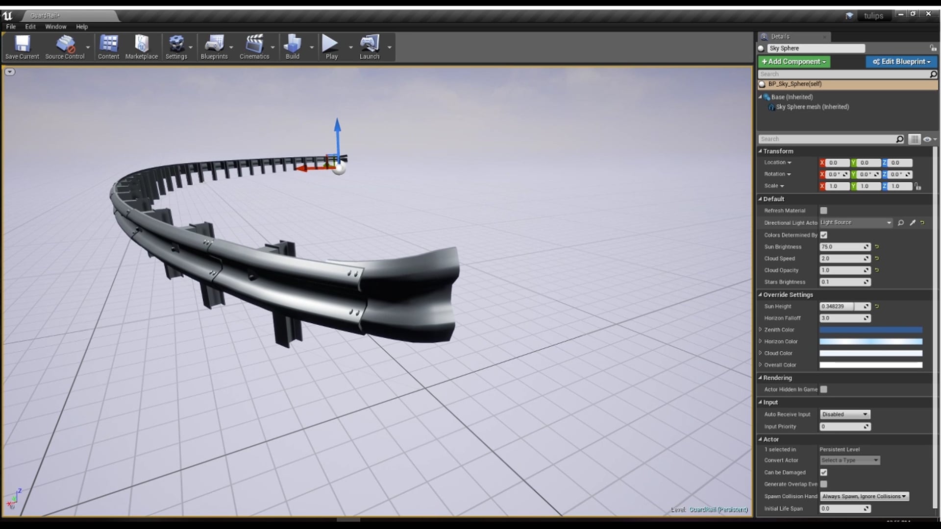 Guard Rail Creator