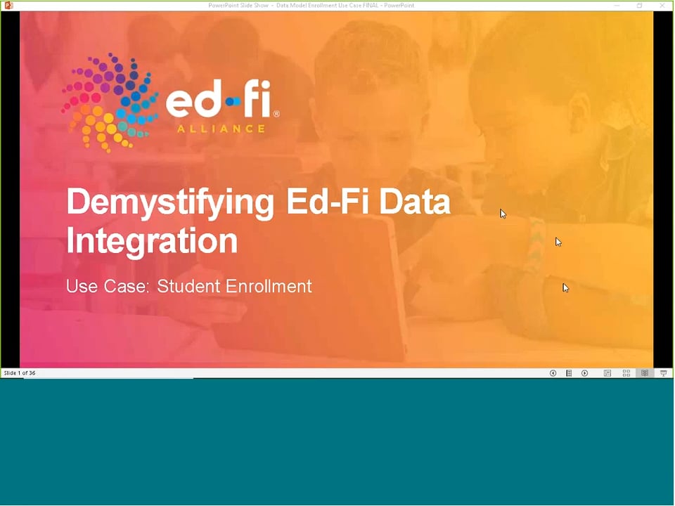 Demystifying EdFi Data Integration on Vimeo