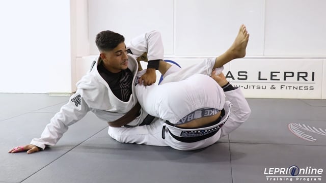 De La Riva to Collar Drag Attempt to Berimbolo to Leg Drag to Side Control to Back Take