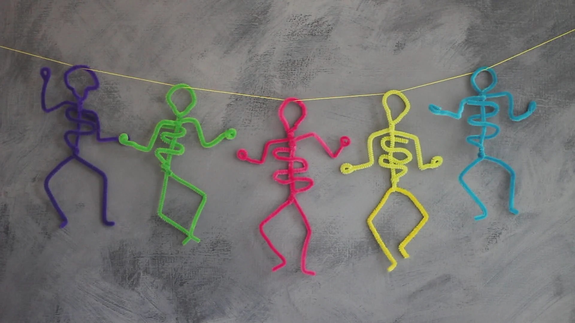 How To Make Pipe Cleaner Skeleton Online