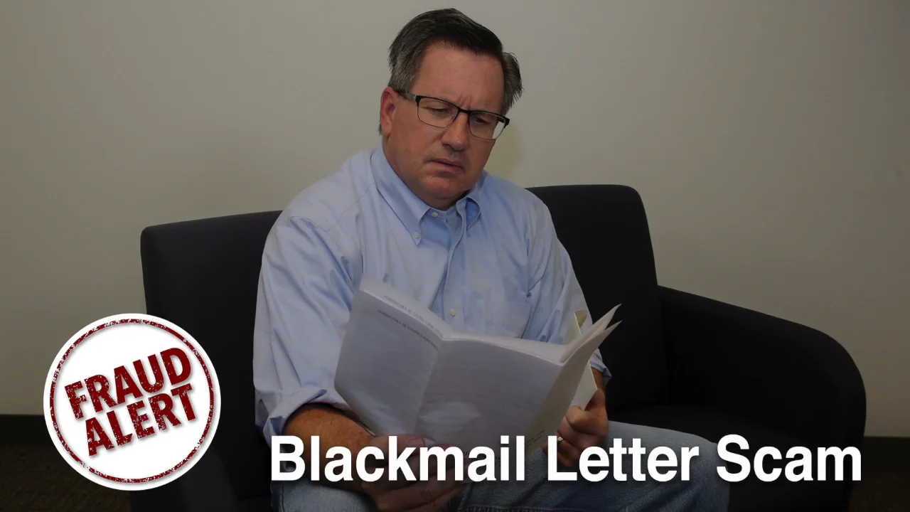 #FraudFriday – Blackmail Letter Scam